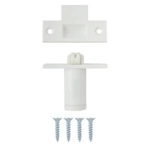 Image of BQ White Roller Catch