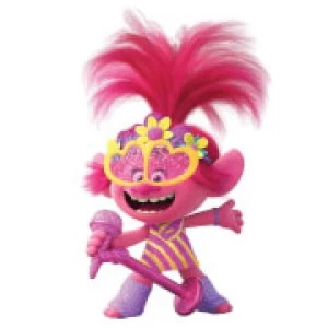 Image of Trolls Wolrd Tour Poppy Mini Sized Cardboard Cut Out