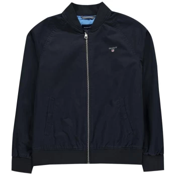 Image of Gant Ribbed Jacket - Blue