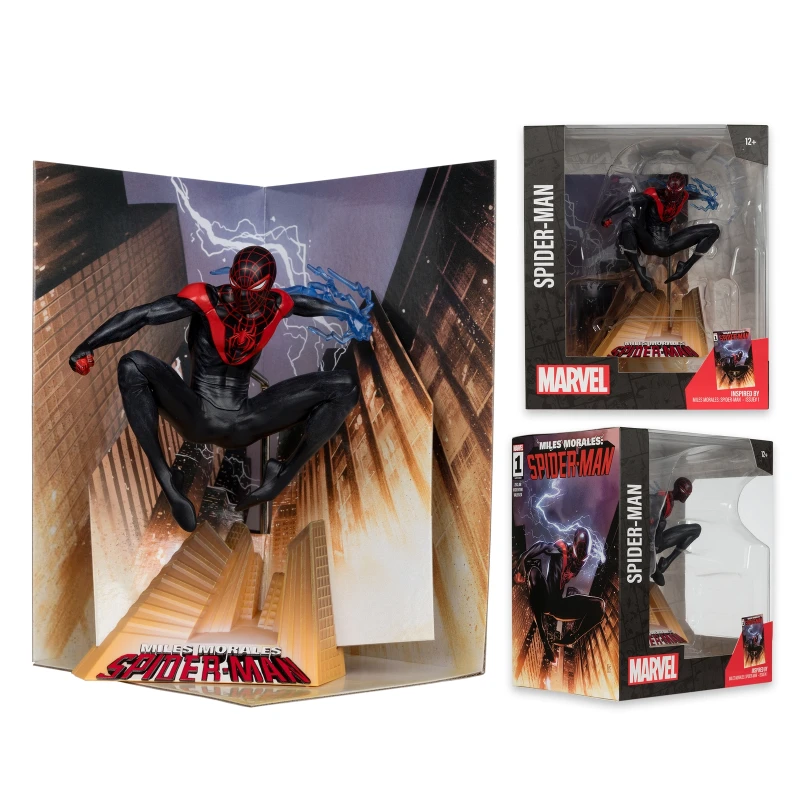 Image of MARVEL COLLECTION 1:10TH WV2 - MILES MORALES (MILES MORALES: SPIDER-MAN #1)