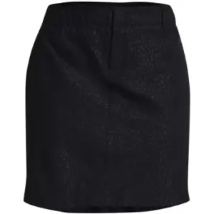 Image of Under Armour Links Woven Printed Golf Skort Womens - Black