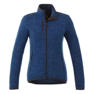 Image of Elevate Womens/Ladies Tremblant Knit Jacket (XL) (Heather Blue)
