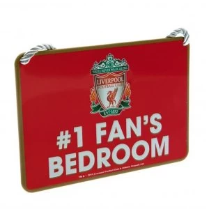 Image of Liverpool FC Bedroom Sign No1 Fan