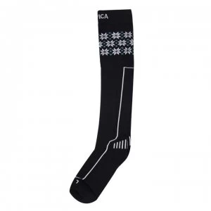 Image of Nevica Vail Ski Socks Womens - Black/White