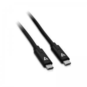 Image of Usb-c To Usb-c Cable 1m Black - 100pct Copper Conductor