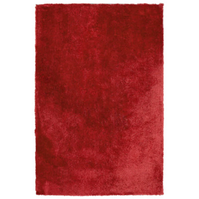 Image of Beliani Shaggygy Rug Evren Red 160 X 230 Cm
