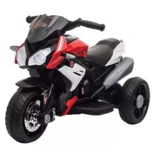 Image of Reiten Kids Electric Motorcycle Ride On Toy 6V with Music, Horn & Lights - Red