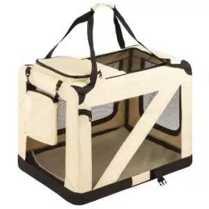 Image of Tectake Dog Crate Foldable - 59 x 81cm