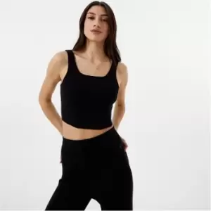 Image of Jack Wills Knitted Corset - Black