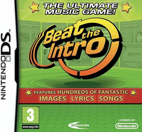 Image of Beat The Intro The Ultimate Music Game Nintendo DS Game