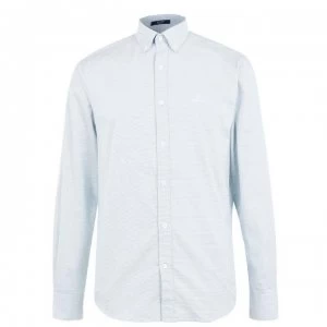 Image of Gant Gant Royal Oxford Long Sleeve Shirt - Green 308