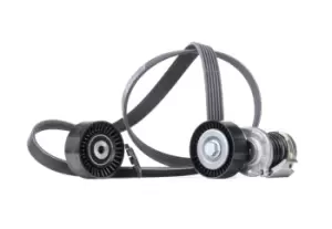 Image of CONTITECH V-ribbed belt set VW,AUDI 6PK1613K1 Serpentine belt kit,Auxiliary belt kit,Poly V-belt kit,V-ribbed belt kit