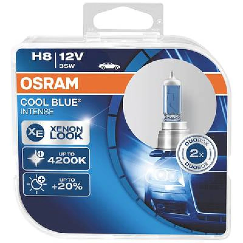Image of Osram OSRAM 4062172387750 Halogen bulb COOL Blue INTENSE H8 35 W 12 V 4062172387750