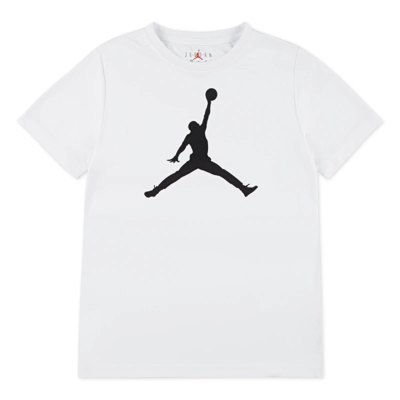 Image of Air Jordan Dri-FIT T Shirt Junior Boys White male 9-10 (M)
