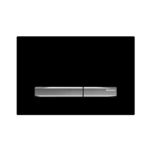 Image of Geberit Sigma50 Dual Flush Plate - Jet Black
