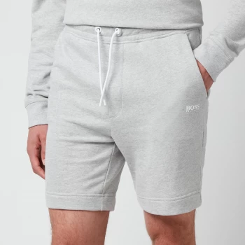 Image of Hugo Boss Skeevito Jersey Shorts Pastel Grey Size M Men