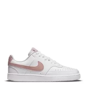 Image of Nike Court Vision Low Next Nature Womens Shoes - White