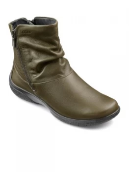 Image of Hotter Whisper Ladies Dual Fit Ankle Boot Green