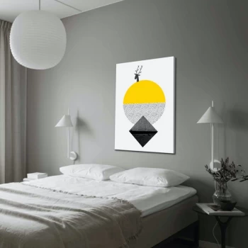 Image of 70100ABSC - 025 Multicolor Decorative Canvas Painting