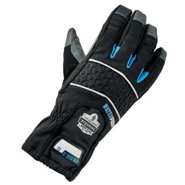 Image of Ergodyne Ergodyne ProflexExtreme Thermal Waterproof Gloves 1 Pair Black S EY819WPS