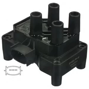 Image of Delphi CE20044-12B1 Ignition Coil 12 V