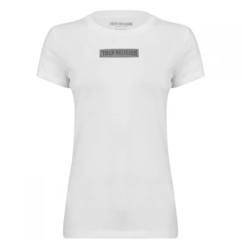 Image of True Religion Crystal Logo t Shirt - White 1700