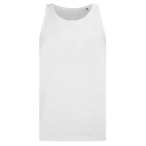 Image of Stedman Mens Classic Fitted Tank Top (S) (White)