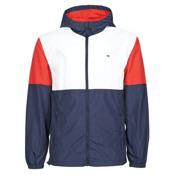 Image of Tommy Jeans TJM NYLON COLORBLOCK WINDBREAKER mens in Multicolour - Sizes S,M,L,XL,XS,UK XS,UK S,UK M
