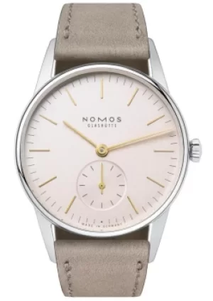 Image of Nomos Glashutte Watch Orion 33 Rose Sapphire Crystal