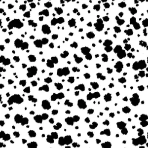 Image of Superfresco Easy Dalmation Black and White Wallpaper