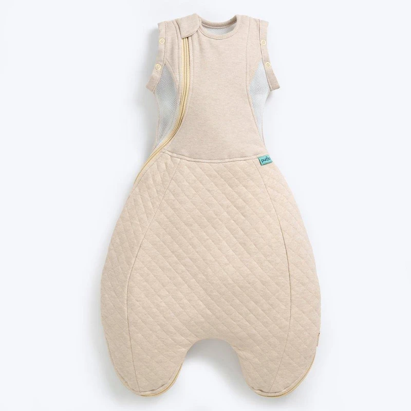 Image of Purflo 2.5 Tog Swaddle to Sleep Bag Hazel unisex 0-4 months