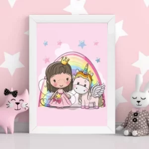 Image of BC1044904081 Multicolor Decorative Framed MDF Painting