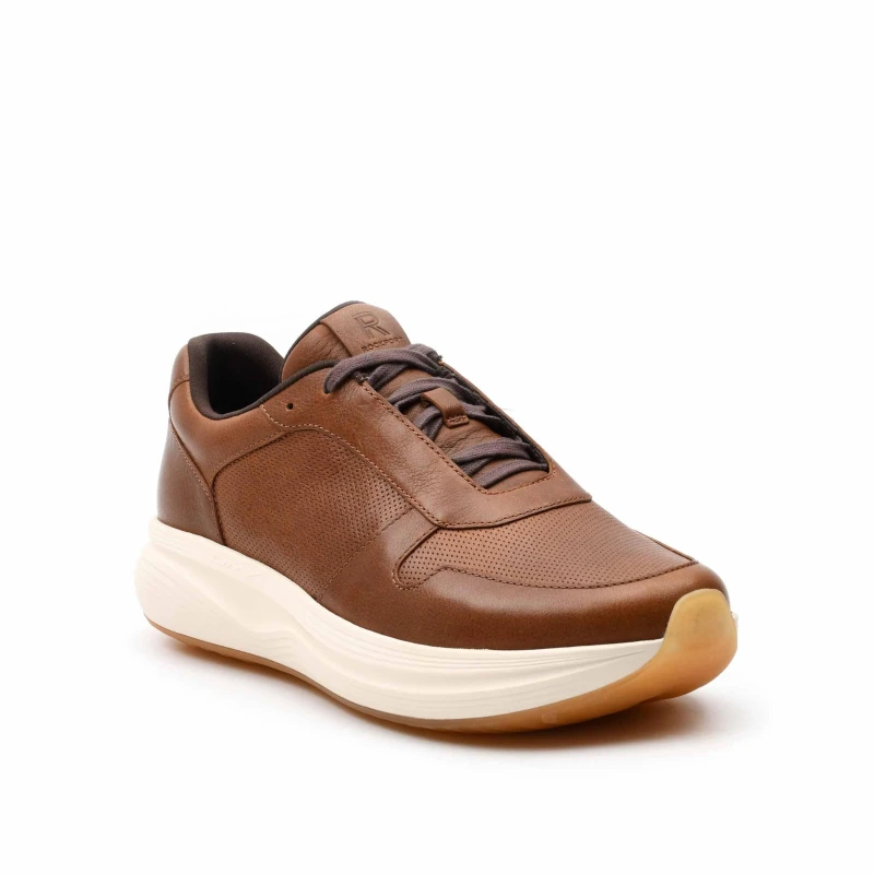Image of Rockport Mens Dmx Colby Chunky Trainers Tan male 7 (40.5)