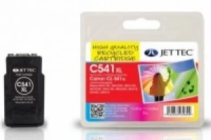 Image of JetTec Canon CL541 Tri Colour Ink Cartridge