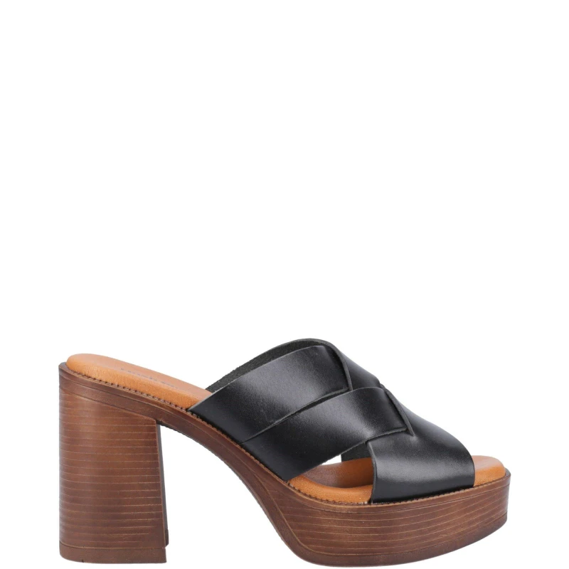 Image of Hush Puppies Gigi Platform Sandal - Black 3