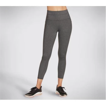 Image of Skechers Go Walk High Waisted 7/8 Leggings II Womens - Grey