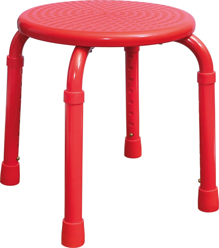 Image of Aidapt Multi Purpose Adjustable Stool Red