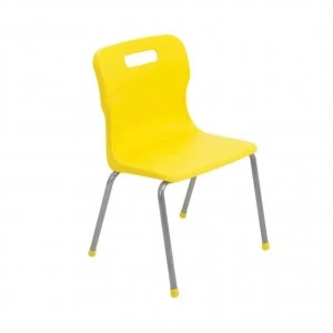 Image of TC Office Titan 4 Leg Chair Size 6, Yellow