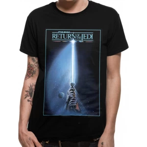 Image of Star Wars - Return of the Jedi Mens Medium T-Shirt - Black