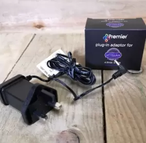 Image of Premier TFD0515L 4.5Vdc 3.6VA Plug-in Adaptor for Christmas Decorations - L Shape