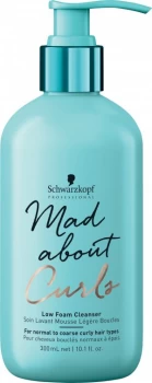 Image of Schwarzkopf Professional Mad about Curls Low Foam Cleanser 300ml