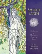 Image of sacred earth mindfulness and meditation coloring book