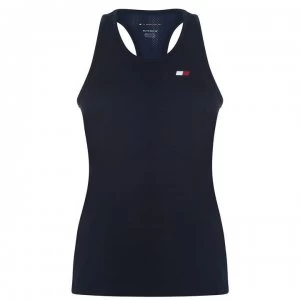 Image of Tommy Sport Back Logo Tank Top - Sport Navy 401