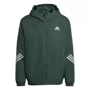 Image of adidas Back to Sport Hooded Jacket Mens - Green