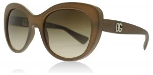 Image of Dolce & Gabbana DG6090 Sunglasses Opal Brown 2679/13 54mm