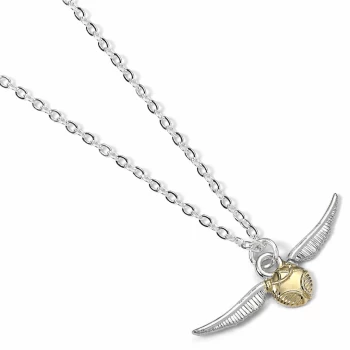 Image of Harry Potter Golden Snitch Necklace - Silver