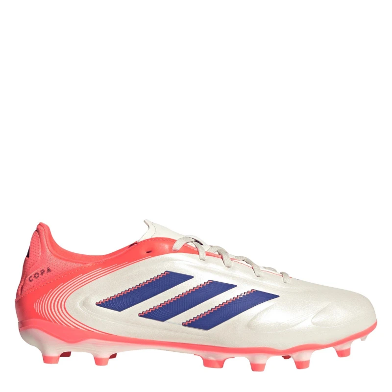 Image of adidas Copa Pure 3 League Firm Ground Football Boots Wht/Blue/Coral male 12 (47.3)