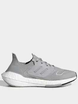 Image of adidas Ultraboost 22 Shoes, Grey, Size 4 Older