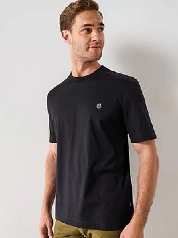 Image of BOSS C-Taut 01 mens T shirt in Black