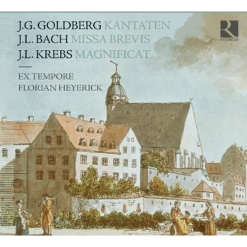 Image of Ex Tempore - Goldberg/Krebs/Bach: Un Dimanche &Agrave; Leipzig CD